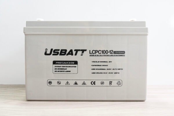 Batería 100AH 12V GEL USBATT