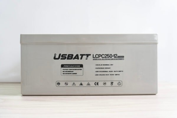 Batería 250AH 12V GEL USBATT