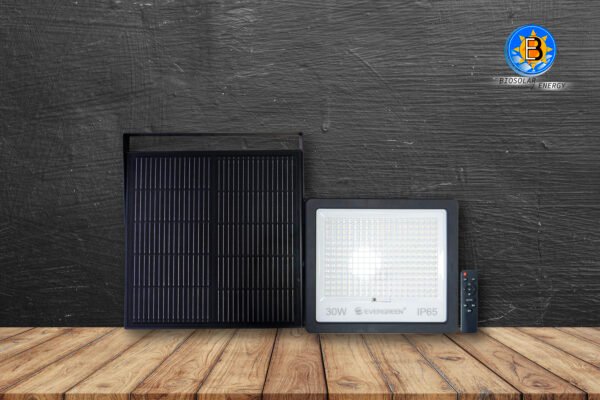Reflector solar LED 300W luz blanca 3500 lm panel 30W Lexmana
