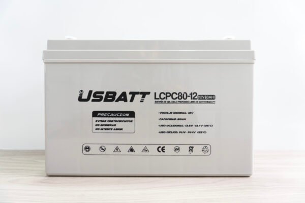 Batería 80AH 12V GEL USBATT