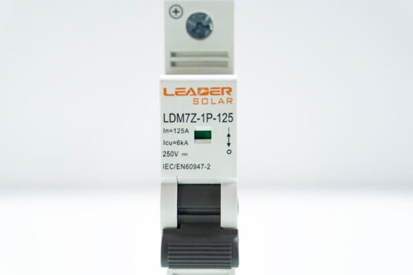 Breaker 1P 250VDC 80A, 100A, 125A LEADER - Imagen 3