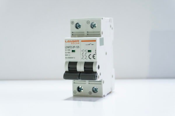 Breaker 2P 500VDC 80A, 100A, 125A LEADER - Imagen 2