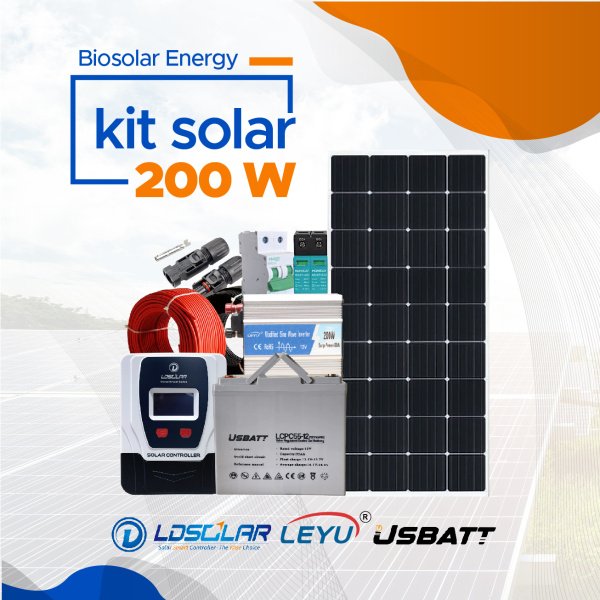 KIT SOLAR 200W