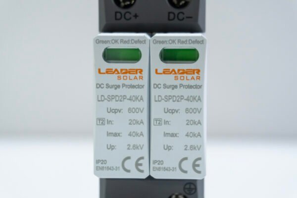DPS 2P 600VDC 40kA LEADER - Imagen 3