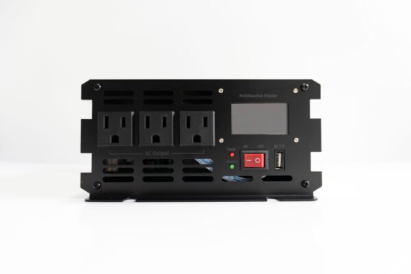 Inversor Onda Modificada 1000W Leyu 12V + LCD - Imagen 3