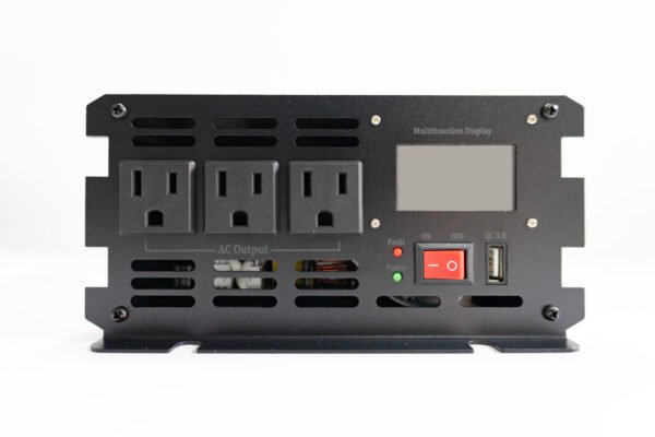 Inversor Onda Pura 1500W 12V LEYU + LCD - Imagen 2