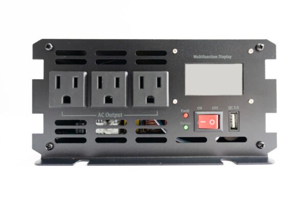 Inversor Onda Modificada 1500W Leyu 24V + LCD - Imagen 3