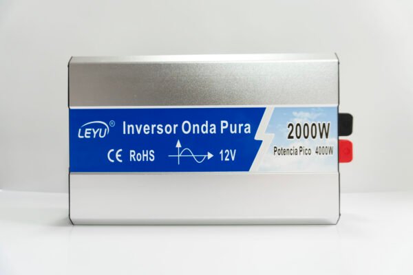 Inversor Onda Pura 2000W 12V LEYU + LCD