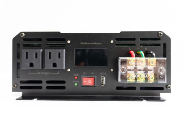 Inversor Onda Pura 2000W 12V LEYU + LCD - Imagen 3