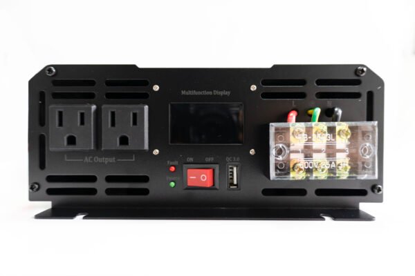 Inversor Onda Pura 3000W 24V LEYU + LCD - Imagen 3